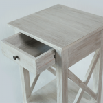 Coastal Side Table 1Drw - X Side Coastal Side Table 1Drw - X Side